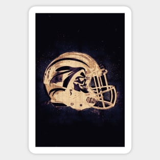 Football Helmet abstract galaxy style for all the sports fans Sticker